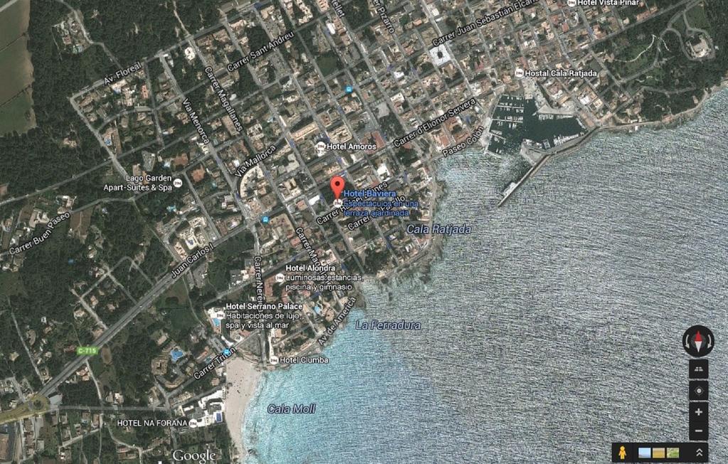 Hotel Baviera Cala Ratjada  Eksteriør billede